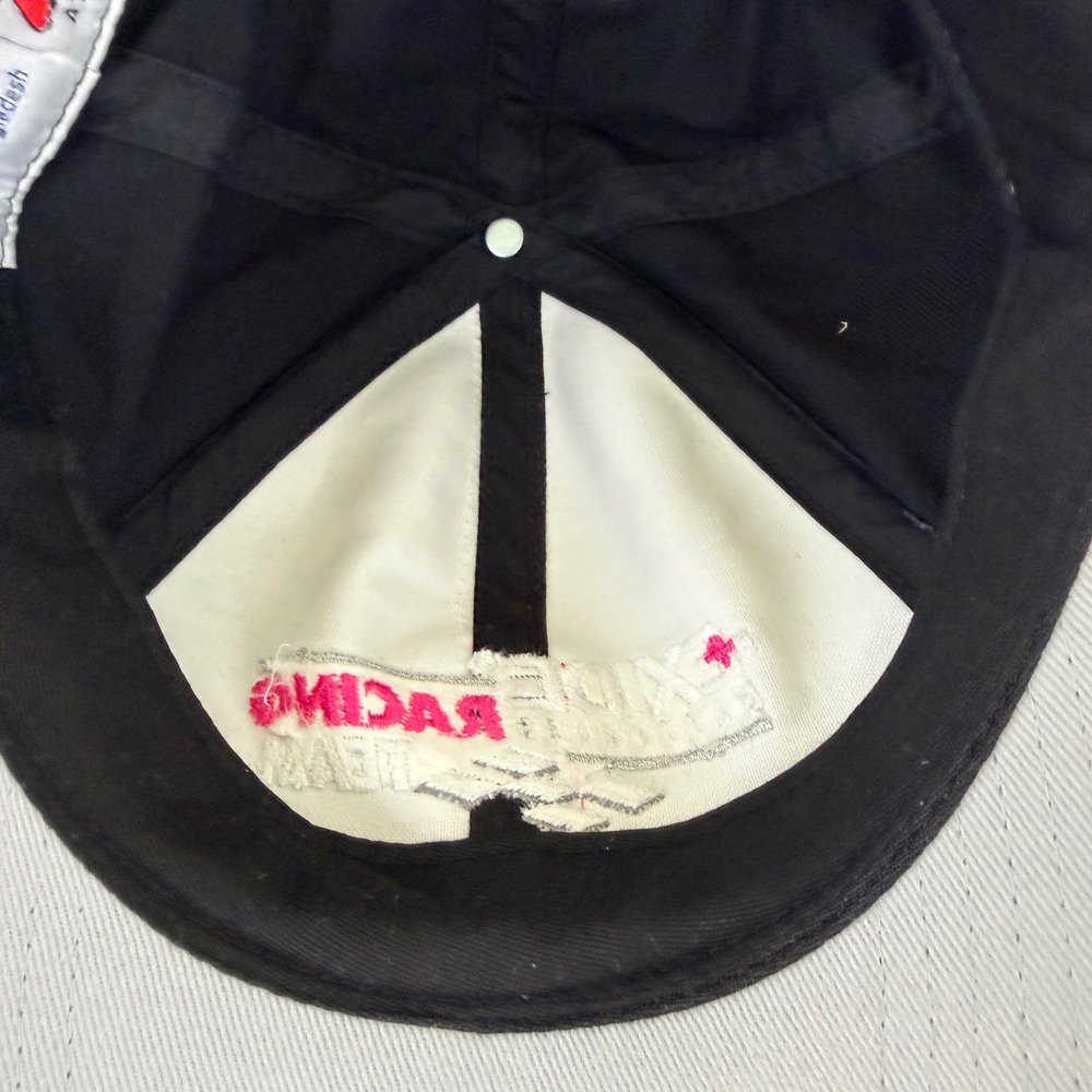 Vintage Jeff Burton Exide Batteries Racing Team Hat Black Roush Racing 99 Cap - Picture 5 of 6